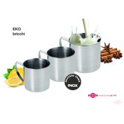 Bricco cana ceai inox 7 cm