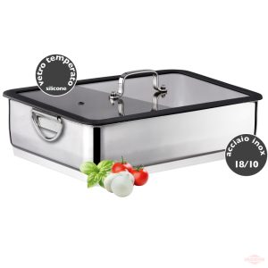 Tava cuptor cu capac Maxima 30 cm