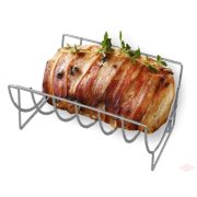 Tava pentru cuptor cu grilaj, inox 35*25*8 cm