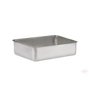 Tava pentru cuptor cu grilaj, inox 35*25*8 cm