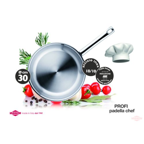 Tigaie inox Profi 30 cm