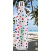 Termos inox Floral, cu perete dublu 350 ml