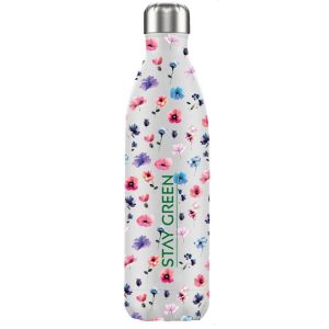 Termos inox Floral, cu perete dublu 500 ml