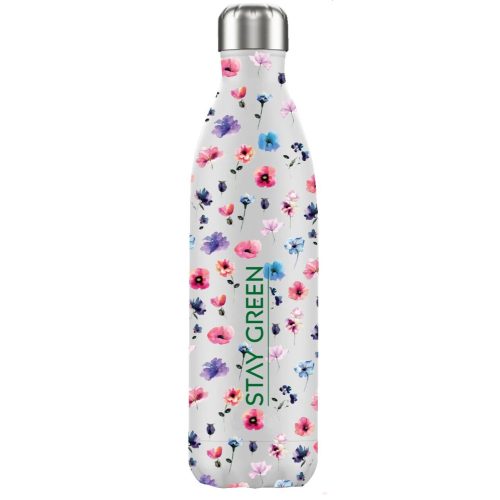 Termos inox Floral, cu perete dublu 500 ml